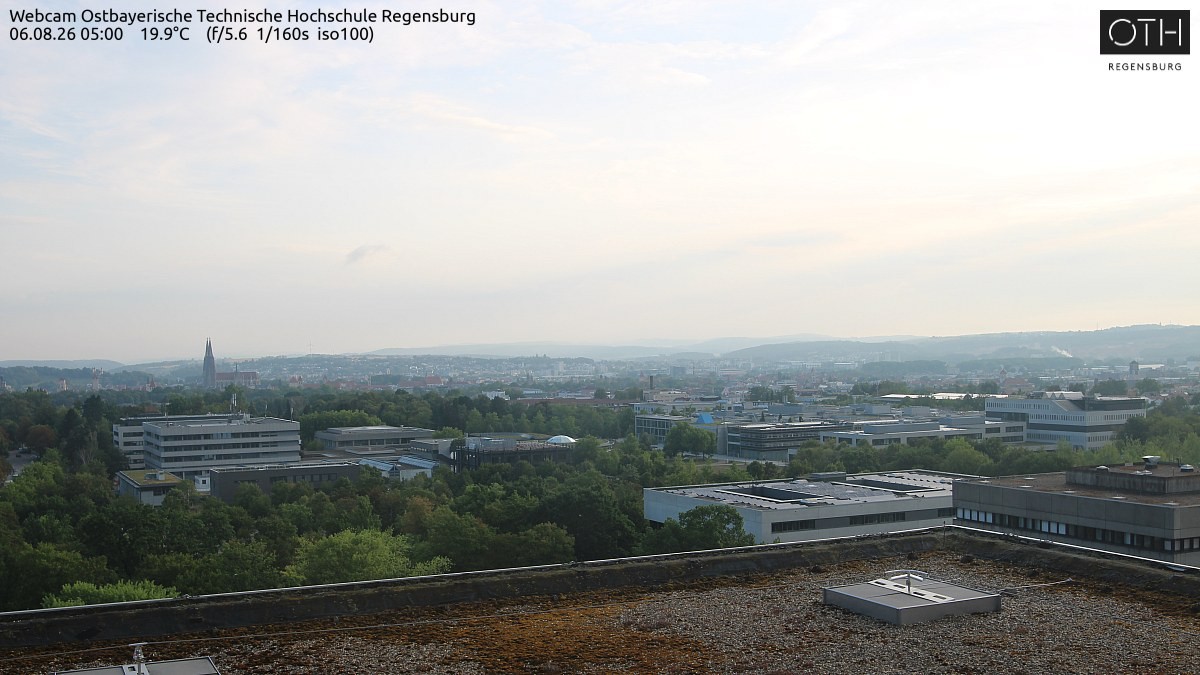 Archived image Regensburg - Webcam OTH