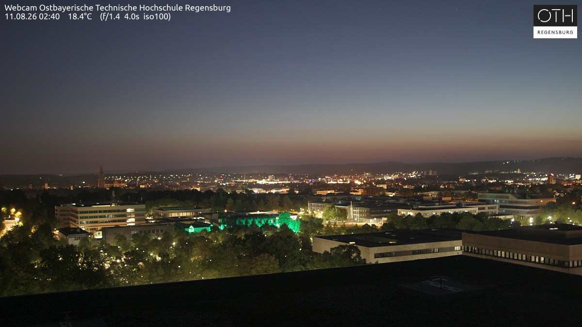 Archived image Regensburg - Webcam OTH