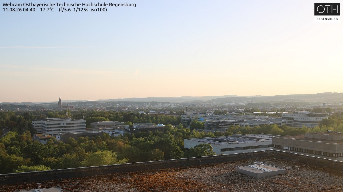 Archived image Regensburg - Webcam OTH