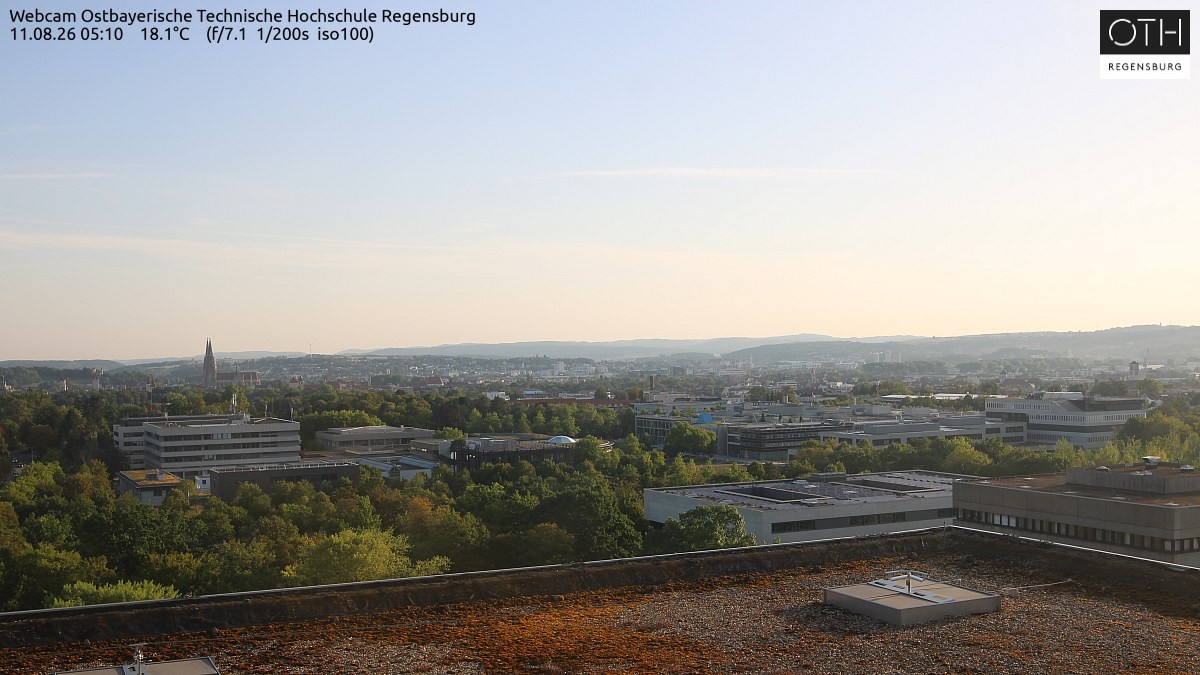 Archived image Regensburg - Webcam OTH