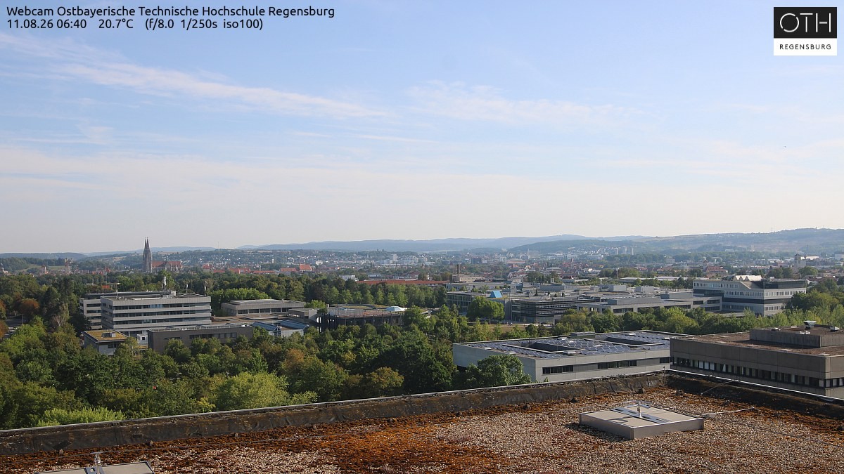 Archived image Regensburg - Webcam OTH