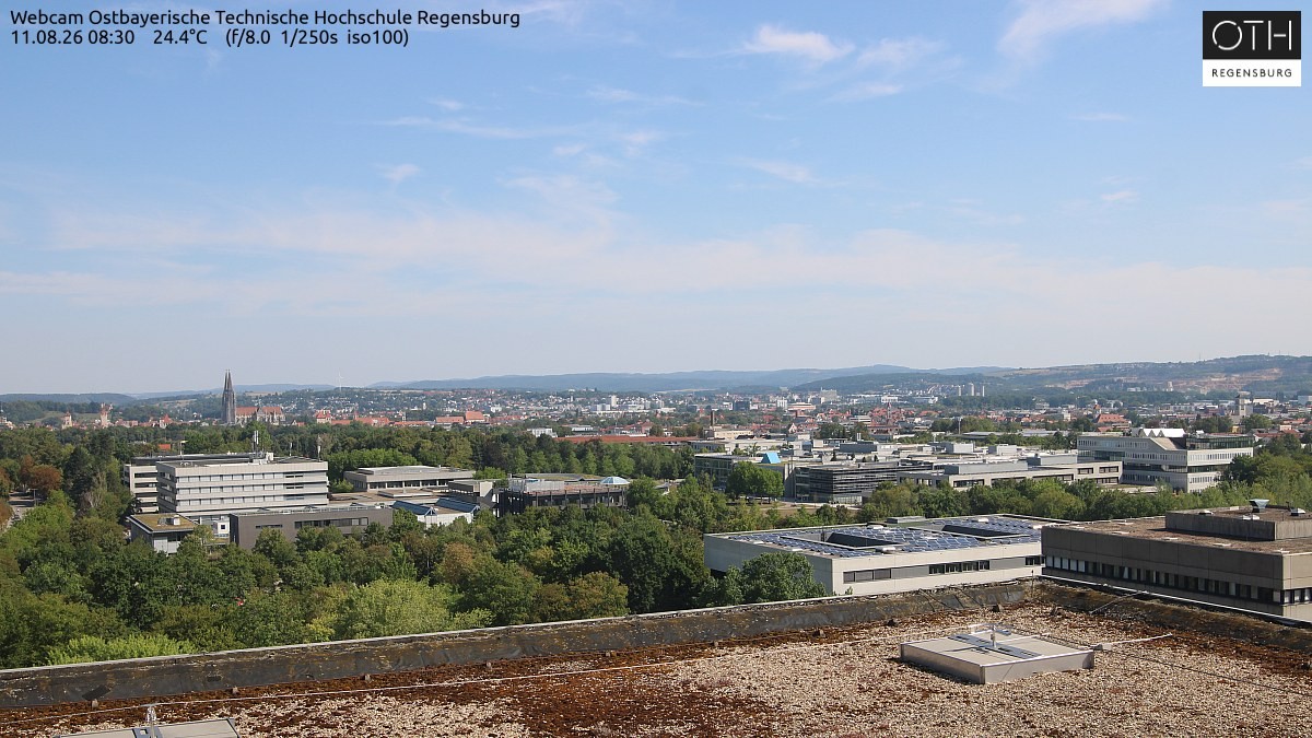 Archived image Regensburg - Webcam OTH