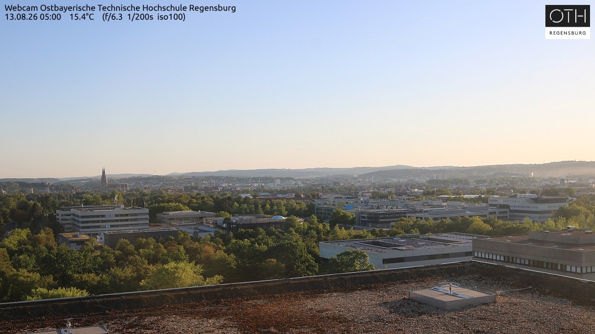 Archiv Foto Webcam Regensburg: Technische Hochschule
