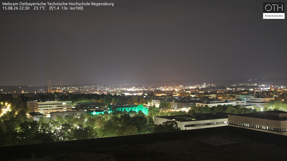 Archiv Foto Webcam Regensburg: Technische Hochschule