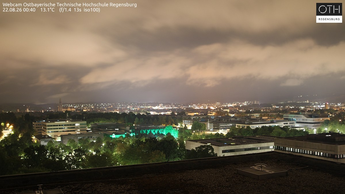Archived image Regensburg - Webcam OTH