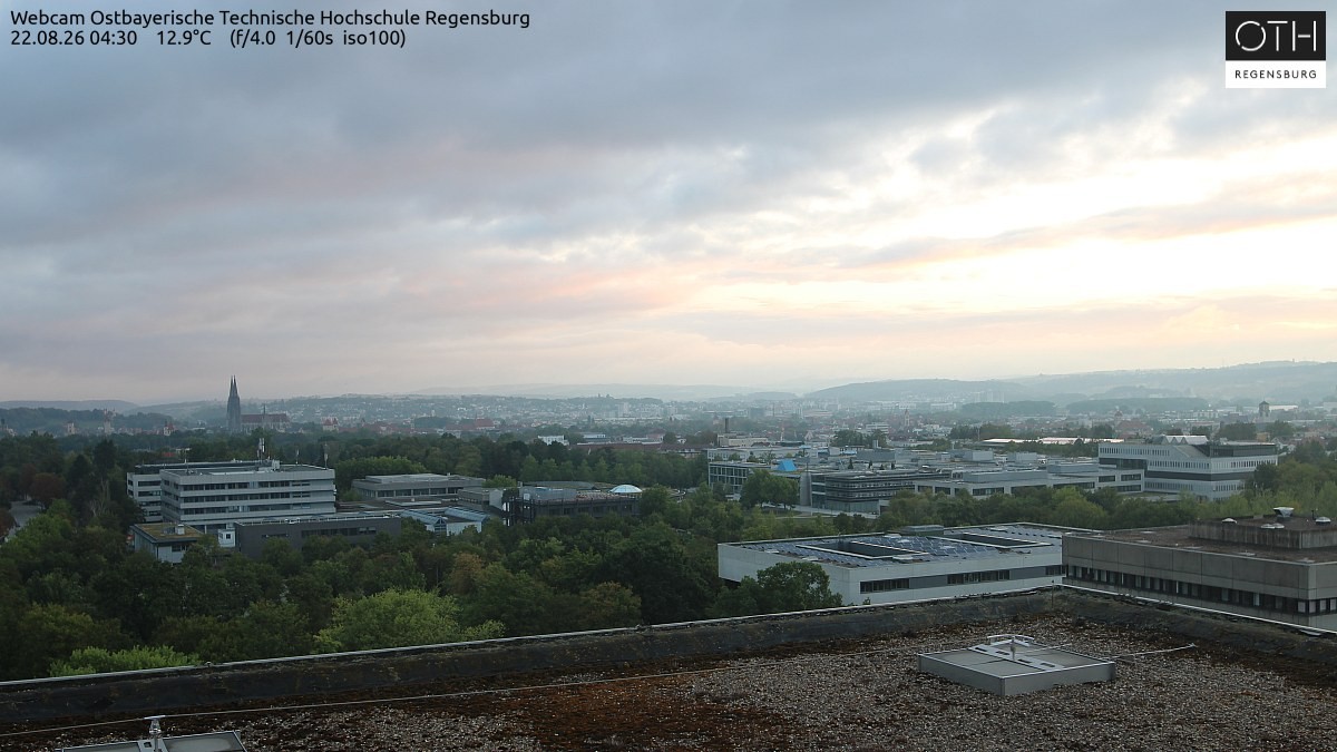 Archived image Regensburg - Webcam OTH