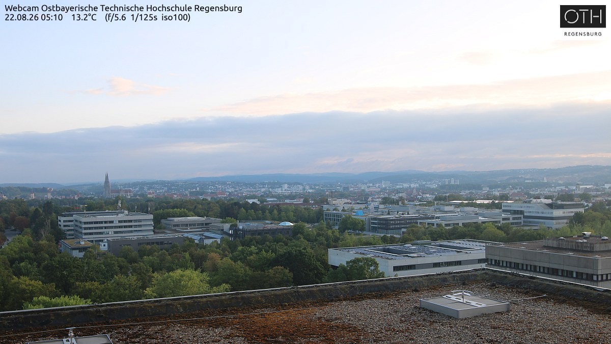 Archived image Regensburg - Webcam OTH