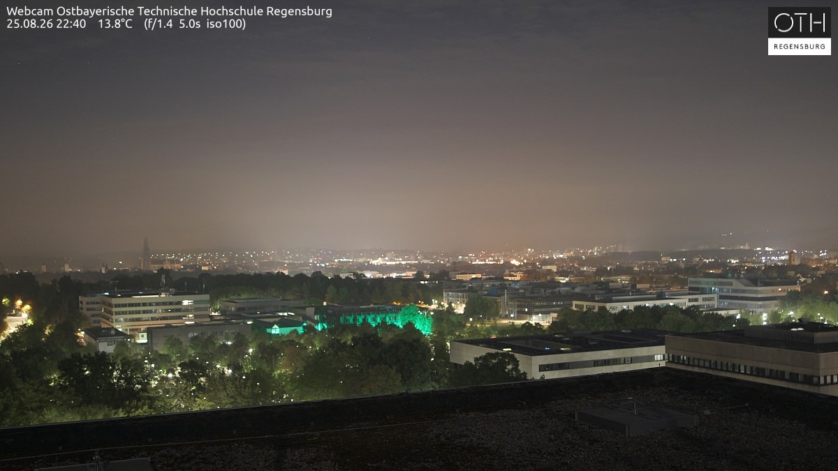 Archived image Regensburg - Webcam OTH