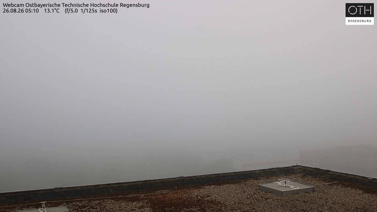 Archiv Foto Webcam Regensburg: Technische Hochschule