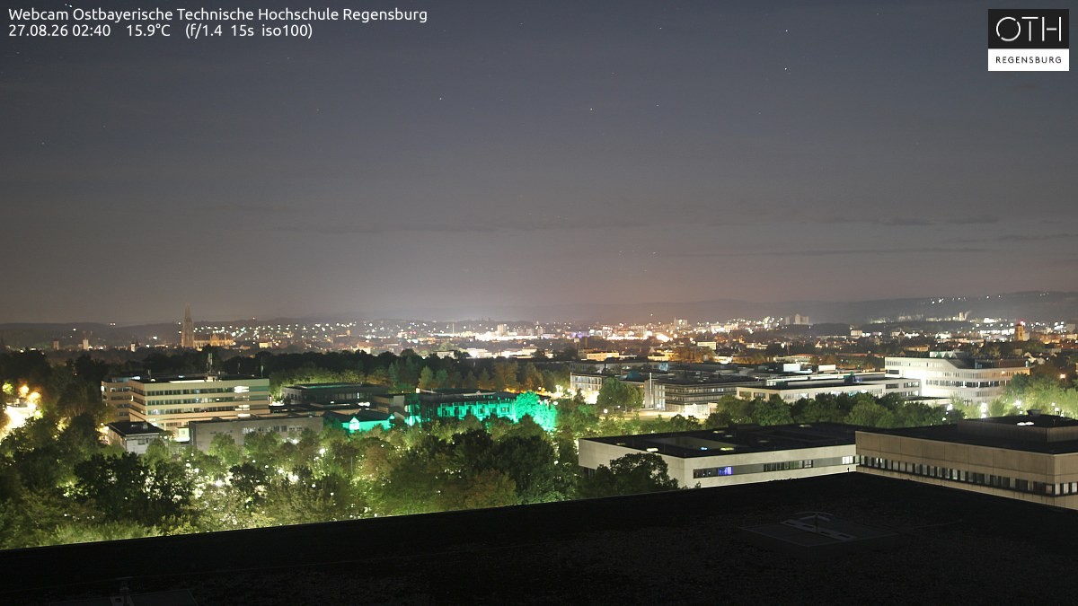 Archiv Foto Webcam Regensburg: Technische Hochschule