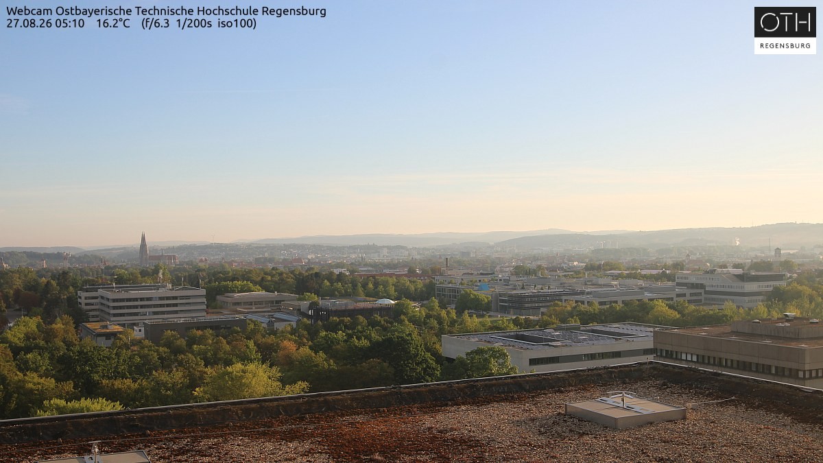 Archiv Foto Webcam Regensburg: Technische Hochschule