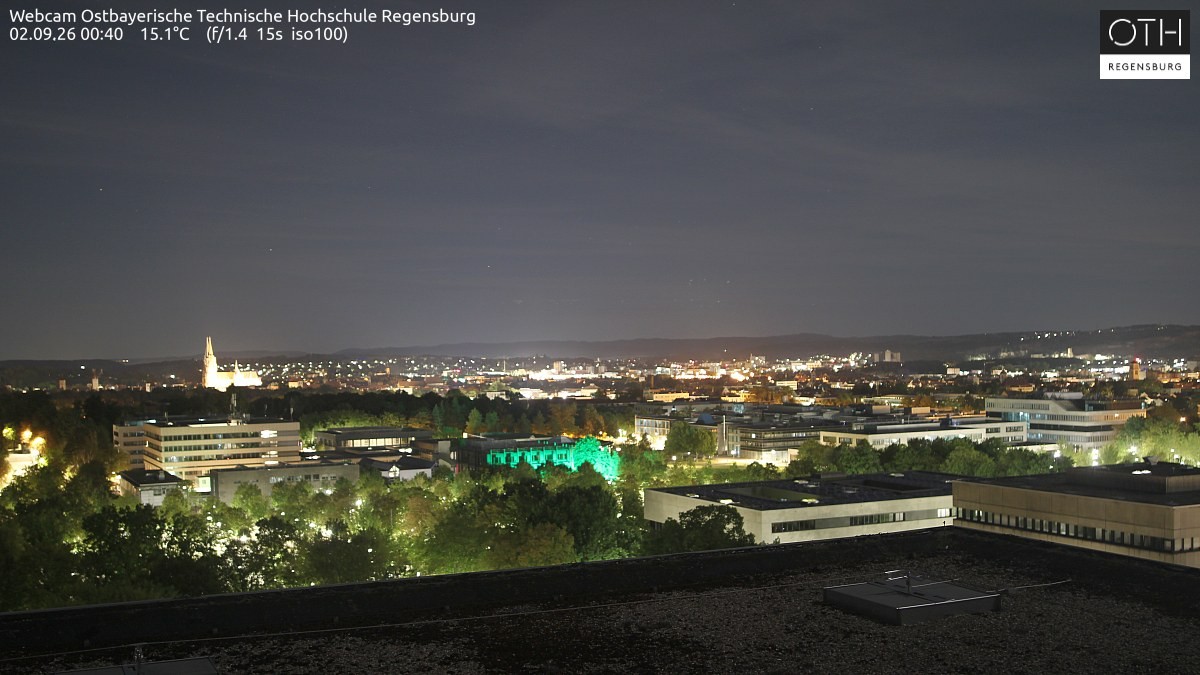 Archived image Regensburg - Webcam OTH