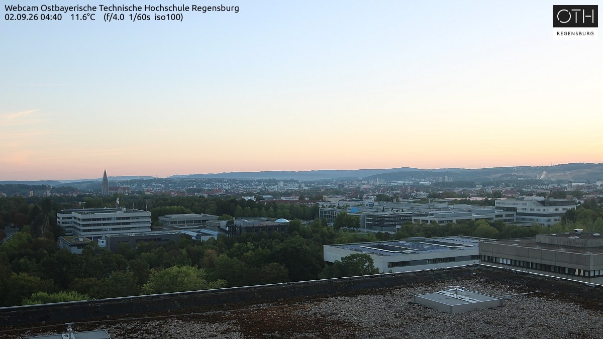 Archived image Regensburg - Webcam OTH
