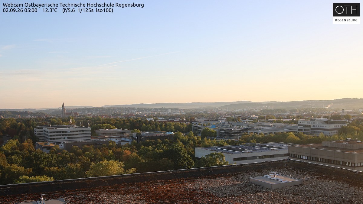 Archived image Regensburg - Webcam OTH