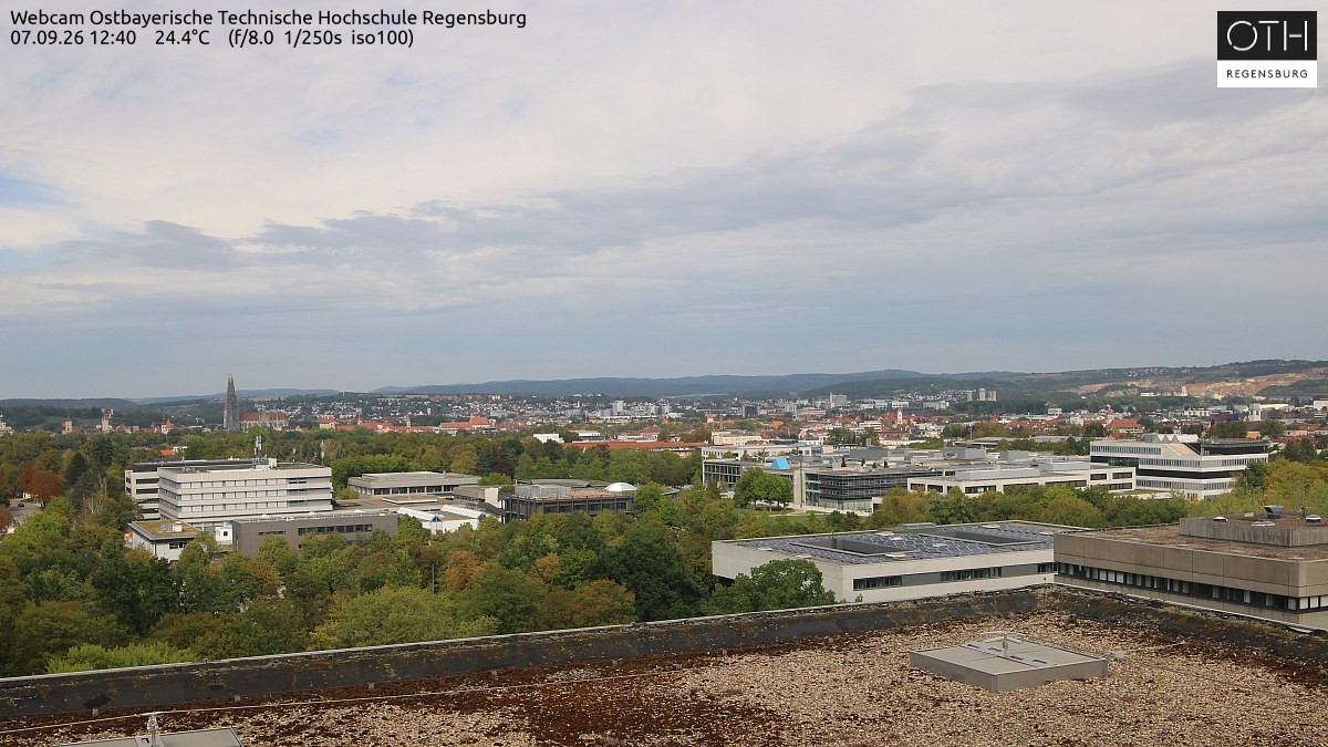 Archiv Foto Webcam Regensburg: Technische Hochschule