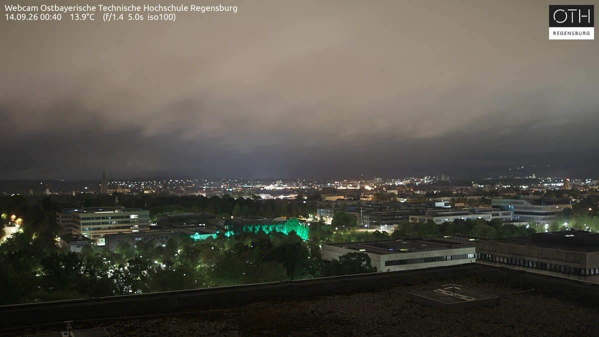 Archiv Foto Webcam Regensburg: Technische Hochschule