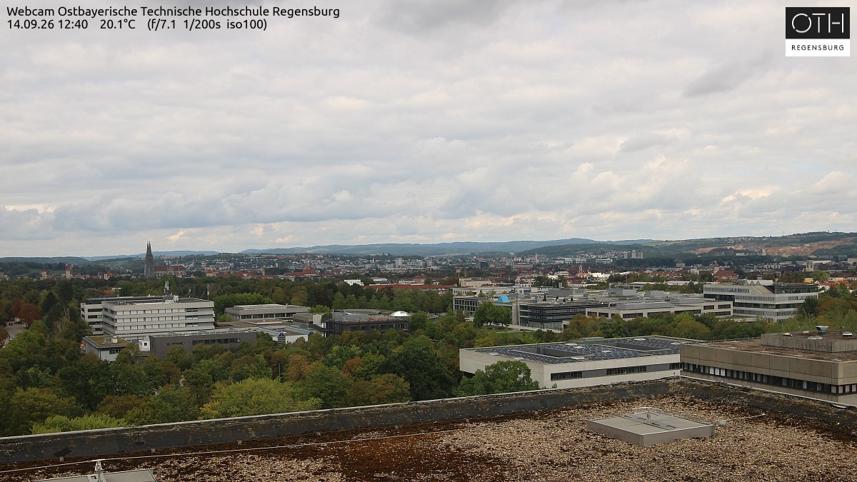 Archiv Foto Webcam Regensburg: Technische Hochschule