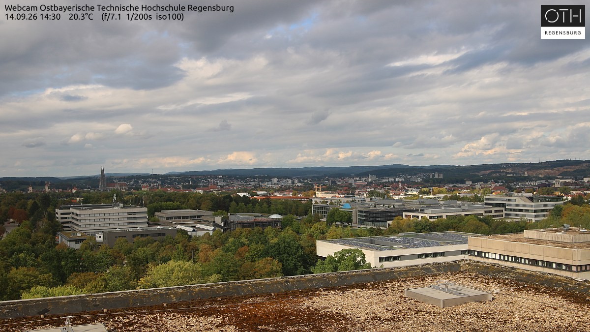 Archiv Foto Webcam Regensburg: Technische Hochschule