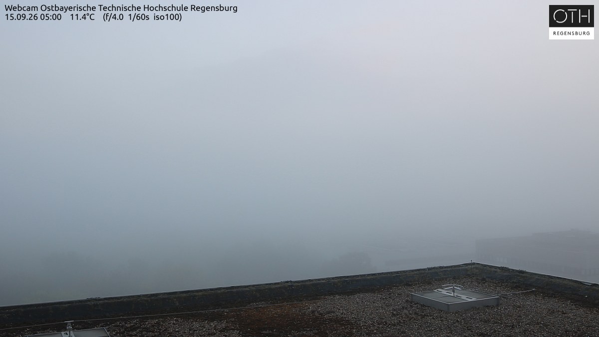 Archiv Foto Webcam Regensburg: Technische Hochschule