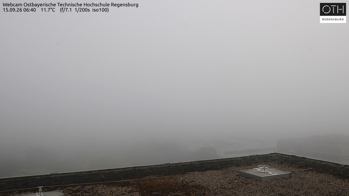 Archiv Foto Webcam Regensburg: Technische Hochschule