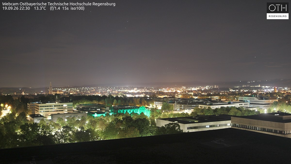 Archived image Regensburg - Webcam OTH