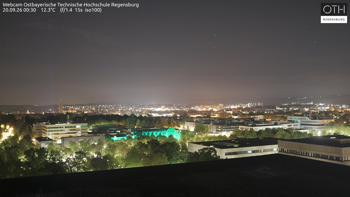 Archived image Regensburg - Webcam OTH