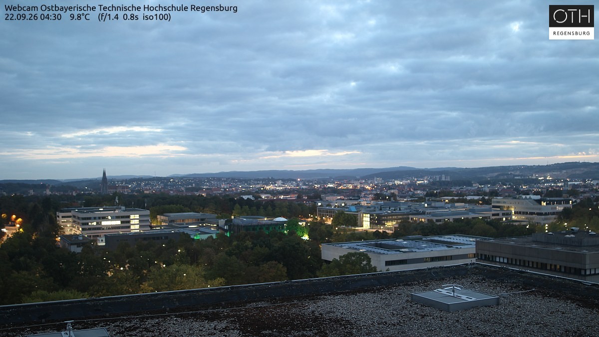 Archiv Foto Webcam Regensburg: Technische Hochschule
