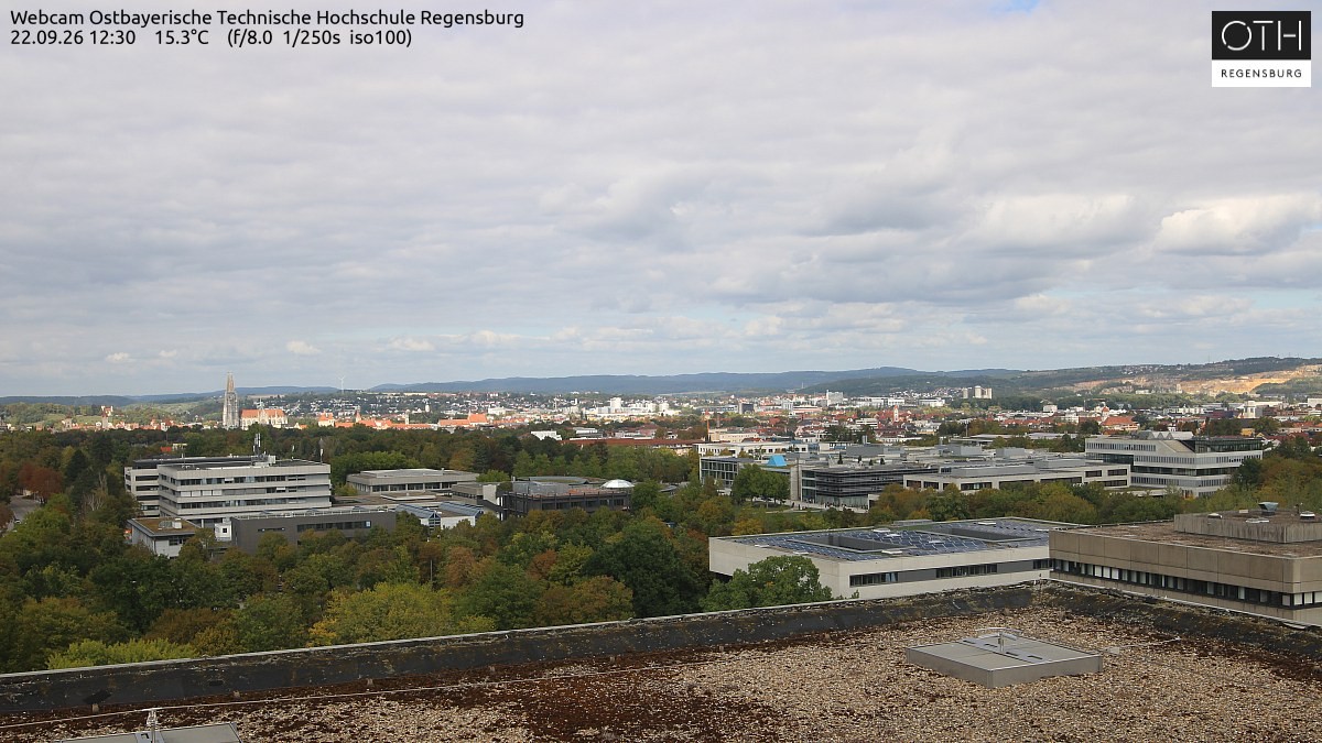 Archiv Foto Webcam Regensburg: Technische Hochschule