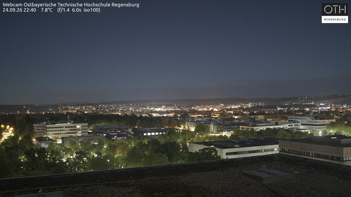 Archiv Foto Webcam Regensburg: Technische Hochschule