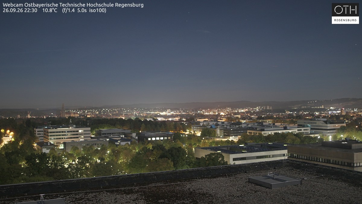 Archiv Foto Webcam Regensburg: Technische Hochschule
