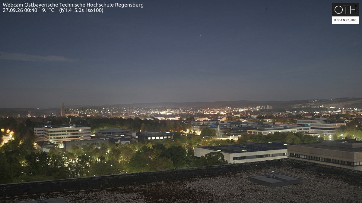 Archiv Foto Webcam Regensburg: Technische Hochschule