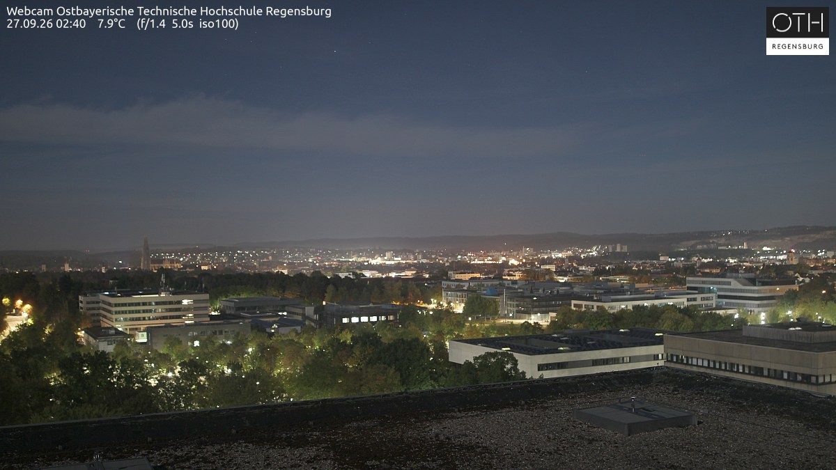 Archiv Foto Webcam Regensburg: Technische Hochschule