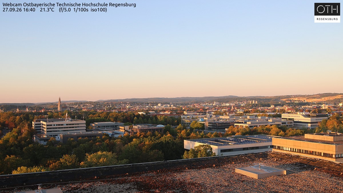 Archiv Foto Webcam Regensburg: Technische Hochschule