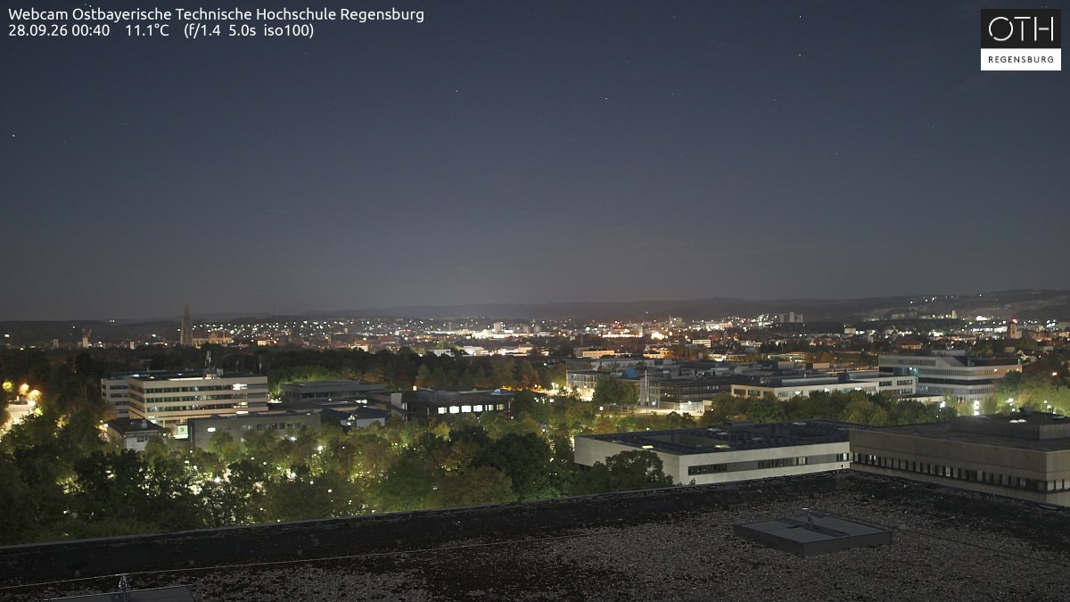 Archiv Foto Webcam Regensburg: Technische Hochschule