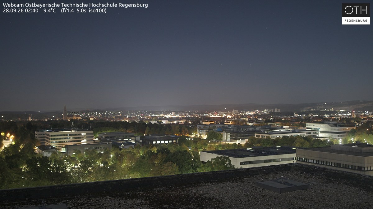 Archiv Foto Webcam Regensburg: Technische Hochschule