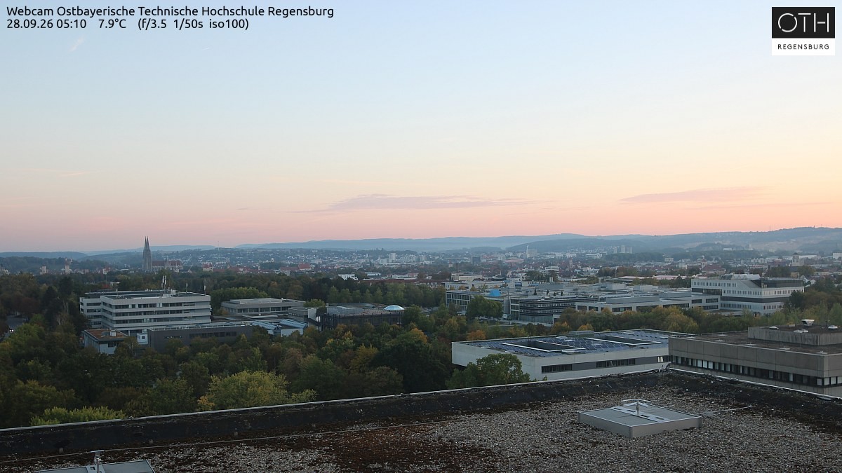 Archiv Foto Webcam Regensburg: Technische Hochschule
