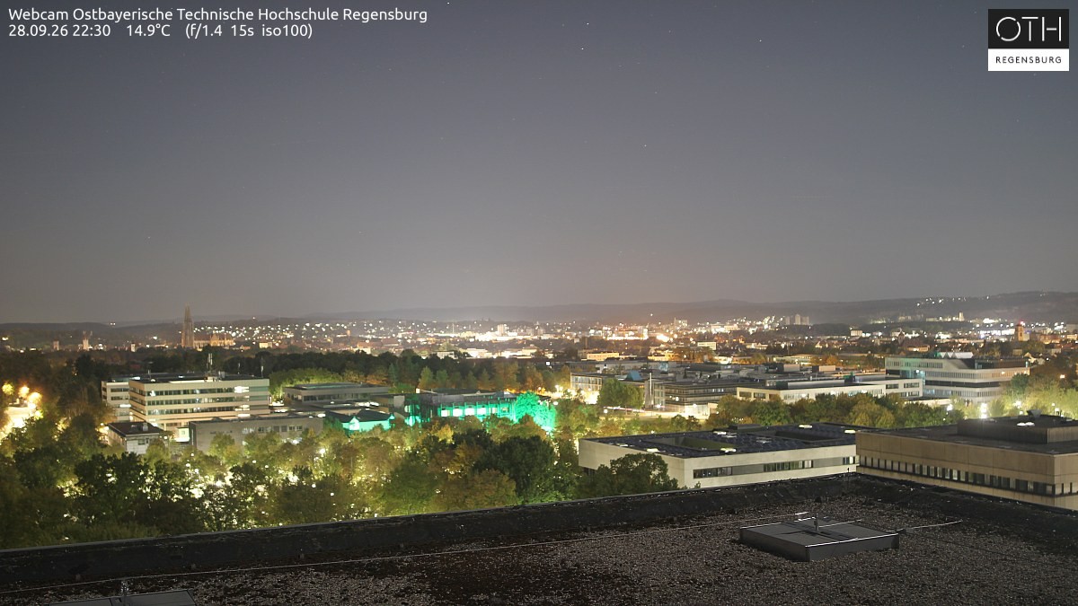 Archiv Foto Webcam Regensburg: Technische Hochschule