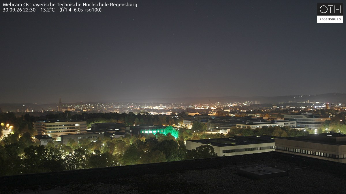 Archiv Foto Webcam Regensburg: Technische Hochschule