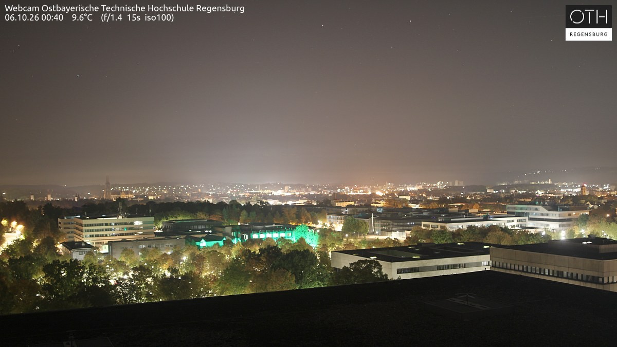 Archiv Foto Webcam Regensburg: Technische Hochschule