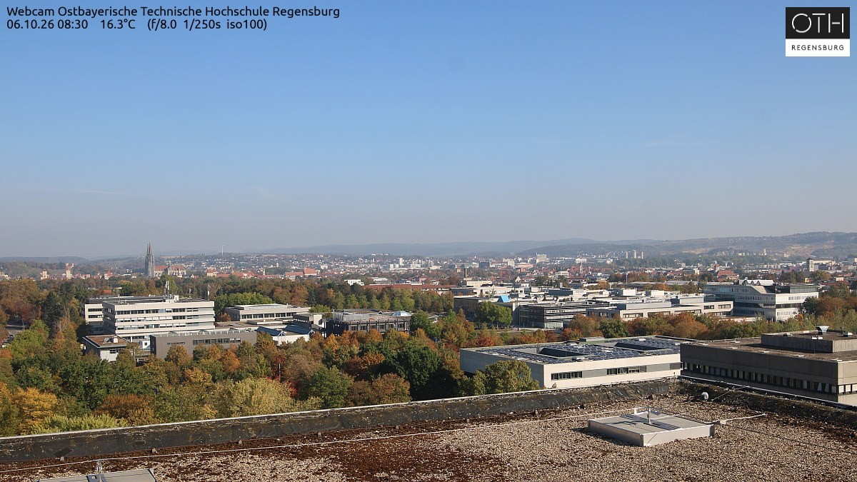 Archiv Foto Webcam Regensburg: Technische Hochschule