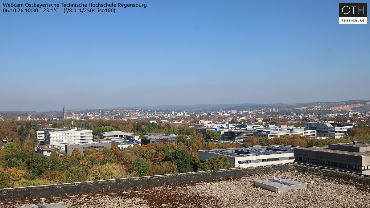 Archived image Regensburg - Webcam OTH