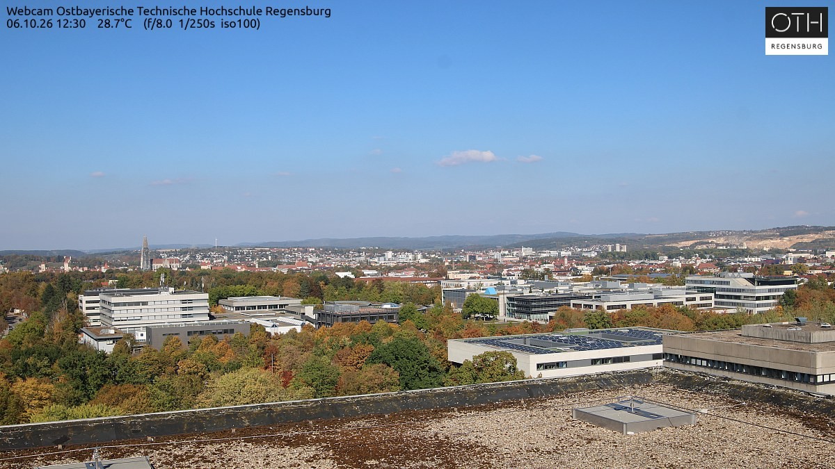 Archived image Regensburg - Webcam OTH
