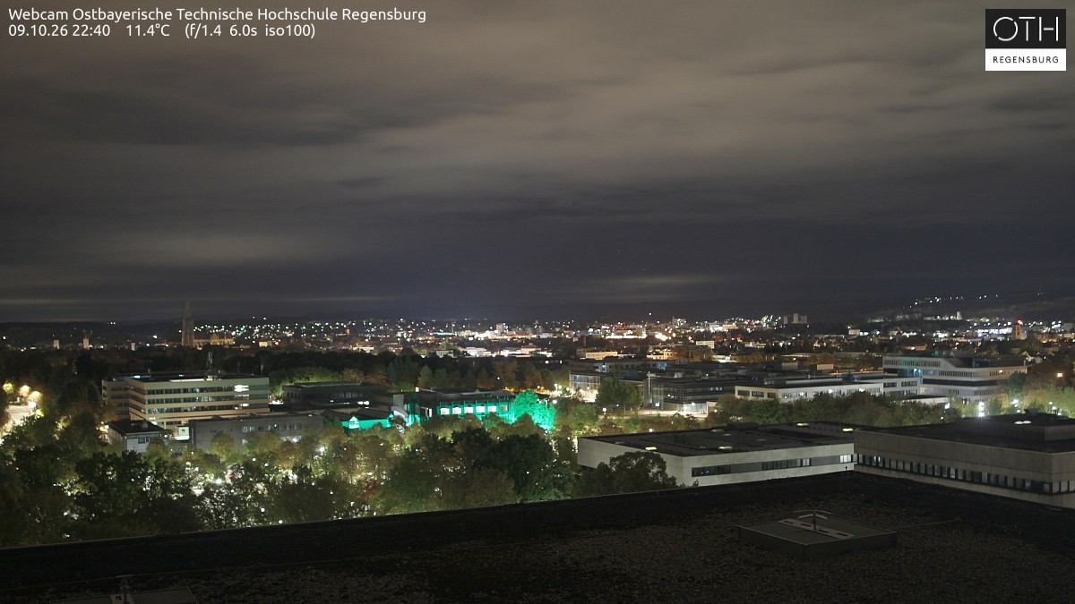 Archiv Foto Webcam Regensburg: Technische Hochschule
