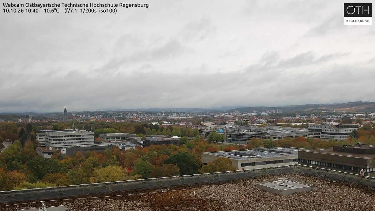 Archived image Regensburg - Webcam OTH