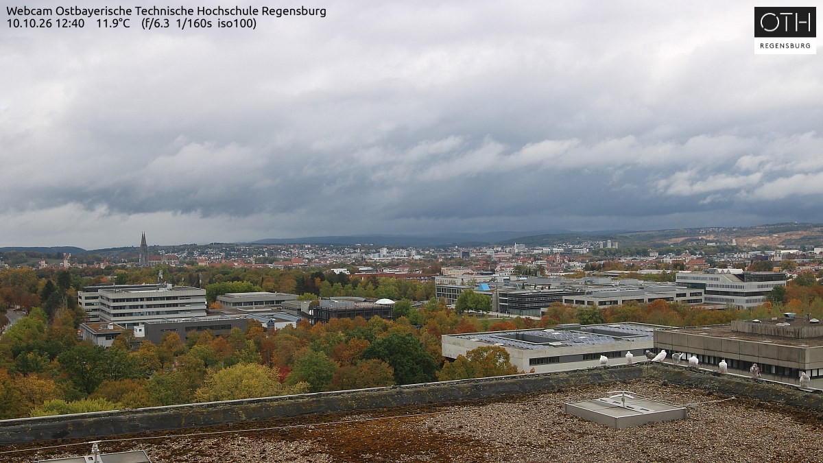 Archived image Regensburg - Webcam OTH
