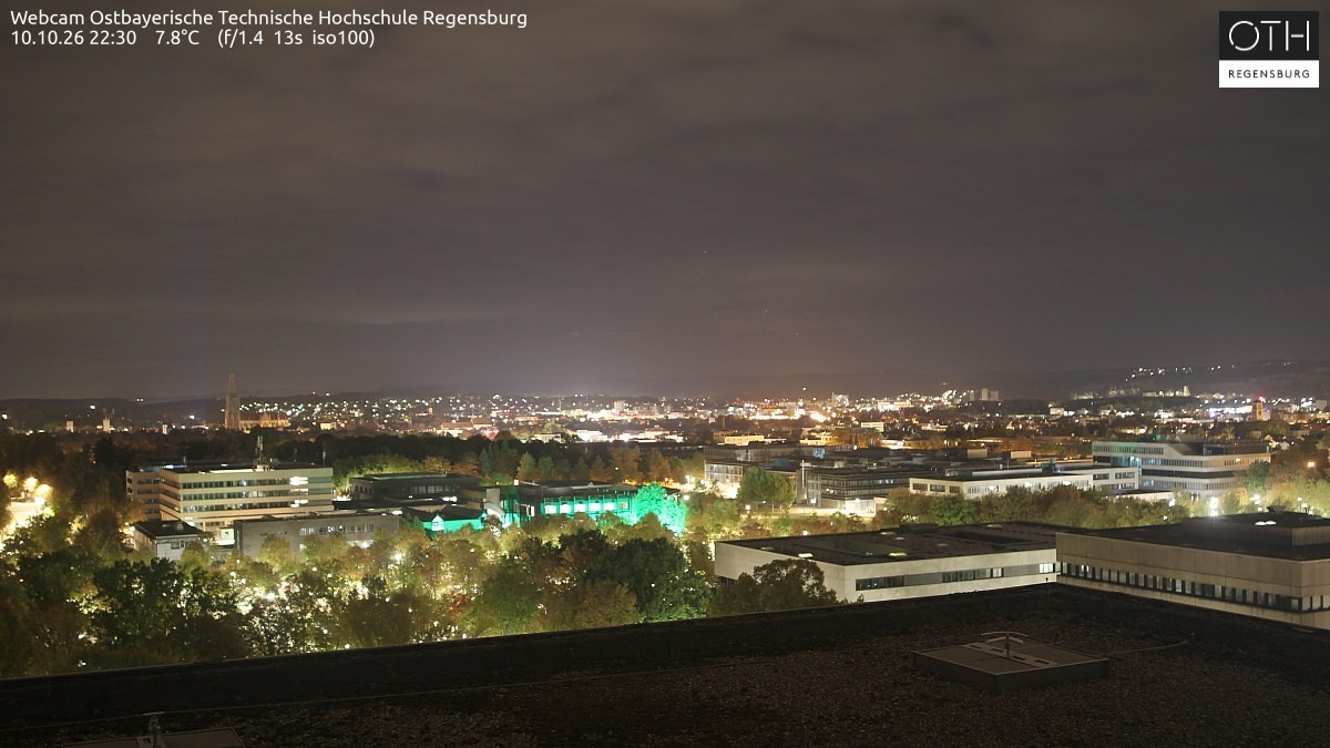 Archived image Regensburg - Webcam OTH