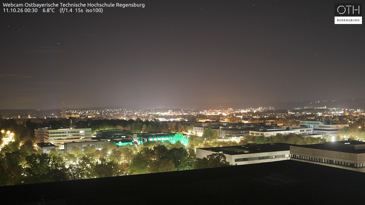 Archived image Regensburg - Webcam OTH