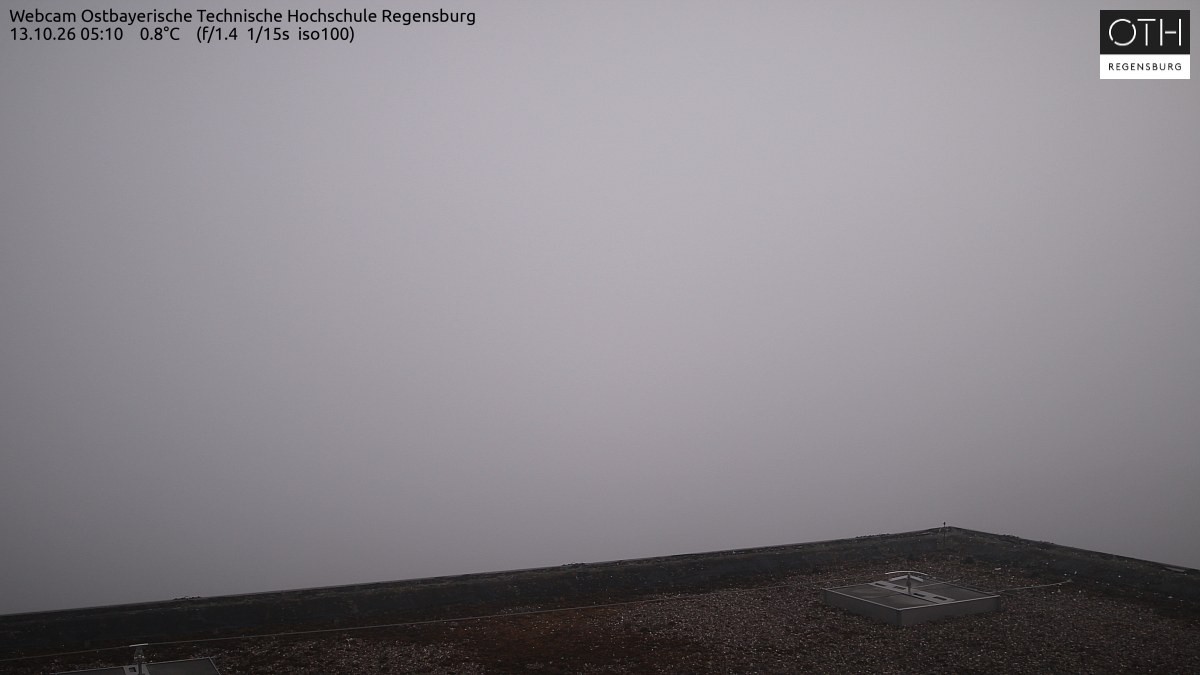 Archiv Foto Webcam Regensburg: Technische Hochschule
