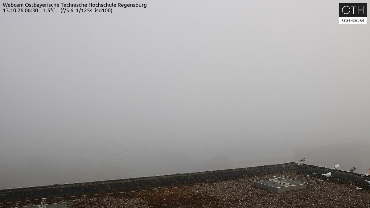 Archiv Foto Webcam Regensburg: Technische Hochschule