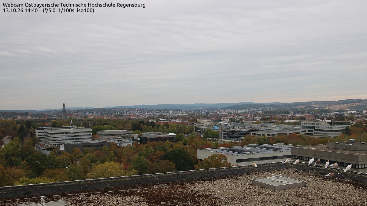Archiv Foto Webcam Regensburg: Technische Hochschule
